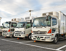 500台の配送車両で関東全域を網羅